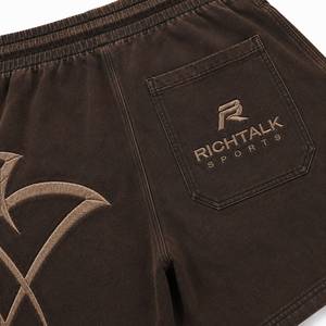 RICHTALK SPORTS <b>Men's</b> Baggy <b>Trousers</b> Mid Waist Drawstring Casual Breathable Lightweight <b>Winter</b> Wear Quick Dry Polyester/Cotton - Product Image 5