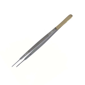 Pinzas de Disecación Personalizadas Gerald de 7 Pulgadas, Rectas, Delicadas, con Puntas Dentadas de Carburo de Tungsteno, Pinzas para Tejidos de ORTHO GENIX - Product Image 3