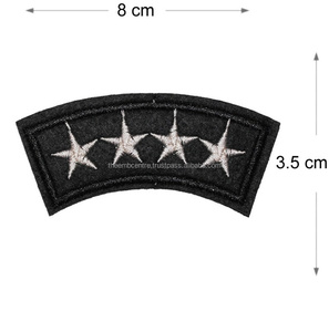 Badges professionnels avec logo personnalisé Badges en caoutchouc PVC et silicone souple de nouveau style imprimés sur toile avec tissu sergé de décoration en dentelle - Product Image 6