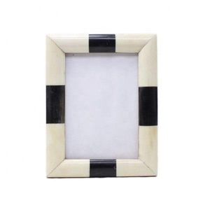 Promotion New Arrival Handmade Eco-Friendly Bone Inlay Modern Rustic Photo <b>Frame</b> for Customized Size and Color Polished Finish - Product Image 1