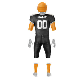 Uniforme de Fútbol Americano al por Mayor, Estilo Moderno con Nombre de Equipo Personalizable, Mangas Cortas, Transpirable - Product Image 2
