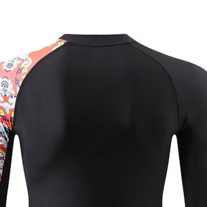 Customize Your Own Logo Sublimated Full Sleeve MMA Rash Guard <b>Compression</b> <b>Shirt</b> BJJ Rash Guard for Men's - Product Image 6