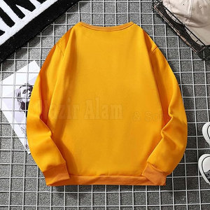 เสื้อสเวตเตอร์พิมพ์ลายพัฟแนวสตรีทแวร์เสื้อสวมหัวลำลองแขนยาวทรงหลวมใส่สบายใส่กลางแจ้งแฟชั่นทนทาน - Product Image 4
