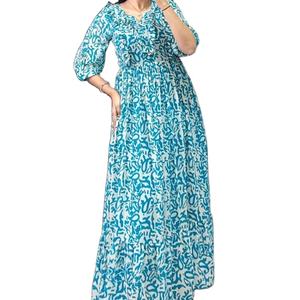 Collection d'été Salwar Kameez en organza léger à séchage rapide pour femme, coupe classique, imprimé floral, idéal pour les fêtes, Dhwaja Export - Product Image 1