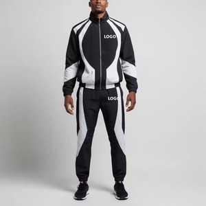 High Quality Custom Woven label windbreaker full <b>Set</b> Relaxed Fit Breathable Quick Dry nylon/polyester winter suits - Product Image 1