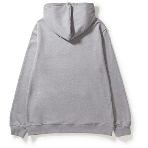 Sudadera con Capucha Oversize de Felpa, Estilo Urbano, Tejido de Algodón 100%, Corte Regular, Color Liso, con Logotipo Estampado de la Mejor Calidad, para Otoño - Product Image 6