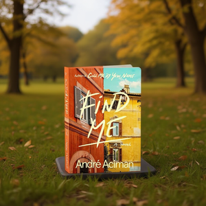 Encuéntrame de la autoría de Andre Aciman, libro de bolsillo con tapa blanda personalizada, impresión de libros - Product Image 1