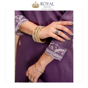 Ropa pakistaní de diseñador de excelente calidad, nueva, de Chanderi con bordados, conjunto de Kurti y pantalón para bodas y fiestas. - Product Image 2