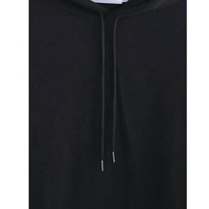 Bomlook — chemisier décontracté à manches longues pour hommes, tenue urbaine, à col rond, avec cordon de serrage, de haute qualité, sweat-shirt Simple, de tous les jours, collection 2021 - Product Image 5