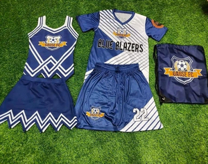 Polyester/Cotton Sublimation Printed T-Shirt and Shorts <b>Set</b> Premium Breathable Men's Custom Summer Shorts Shirt <b>Set</b> - Product Image 4