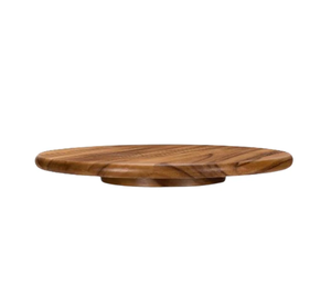 Organizador Giratorio de Madera para Baño y Cocina con Asa Metálica, Tipo Lazy Susan, para Encimera - Product Image 4