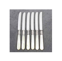 Pisau Dessert Stainless Steel Terlaris, Pisau Makan Untuk Mengoleskan Selai Dan Mentega, Pisau Mentega Baja