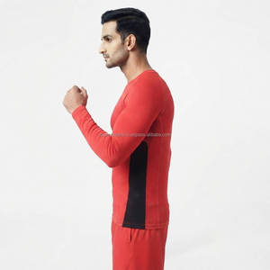 Gym Compression Shirt Men Long Sleeve Performance <b>Athletic</b> Top Quick Dry Base Layer Running Fitness Sports Clothing OEM ODM - Product Image 3