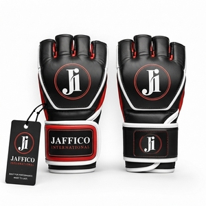 Guantes de sparring MMA, guantes deportivos de primera calidad, acolchado de espuma de alta densidad, diseño de palma abierta transpirable, ajuste cómodo para entrenamiento - Product Image 2