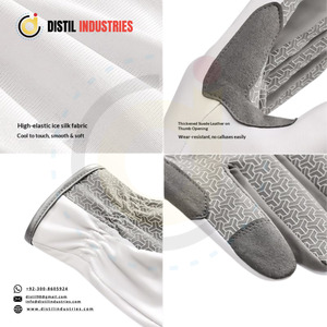 Sweatproof golf gloves for all weather with breathable fit strong <b>grip</b> flexible palm and moisture <b>control</b> for golfers - Product Image 5