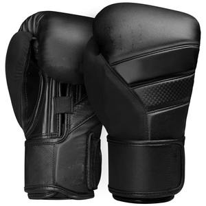 Gants de boxe en cuir PU pour adultes, 10oz-16oz, personnalisables avec logo, pour sparring, Muay Thai, Kickboxing, MMA - Product Image 5