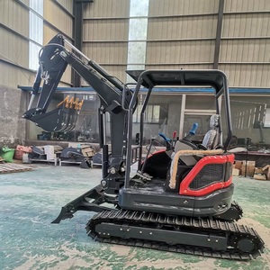 Mini-excavatrice forestière de 2,5 tonnes, micro-excavatrice, moteur Kubota EPA, moteur numérique, chenilles agricoles, pompe hydraulique - Product Image 1