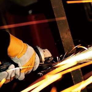 Best Selling Hand Protection Safety <b>Gloves</b> Leather Material Safety <b>Gloves</b> Full Finger Safety <b>Gloves</b> - Product Image 5