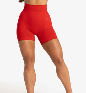 Custom Gym Shorts Wholesale Women Running <b>Booty</b> Shorts Leggings Elastic Lifting Gym Fitness Pants Women Seamless Yoga Shorts - Product Image 5