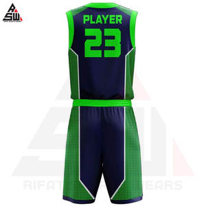 Ensemble d'uniformes de basketball haut de gamme : Maillot sans manches haute performance et short en maille respirante pour le jeu en intérieur et en extérieur - Product Image 3