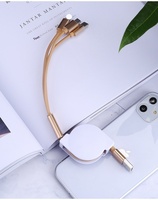 Coffret Cadeau Cheval 2026 – Boîte Cadeau d'Affaires Rouge à Ouverture Facile avec Câble de Données – Ensemble Deux Pièces Connecteurs Lightning/Micro USB/Type-C – Charge Rapide