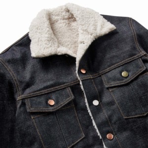 Nouvelle veste en jean élégante pour homme, style décontracté, vente en gros OEM, qualité supérieure, veste de pluie en jean personnalisée pour garçons - Product Image 6