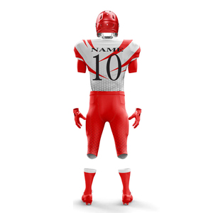 Uniforme de football américain à prix abordable, design personnalisé, logo, tissu polyester respirant et léger, qualité supérieure - Product Image 3