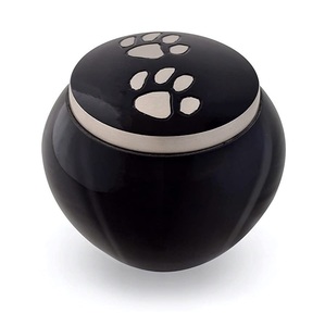 Premium keepsake urn <b>small</b> cremation urn for ashes memorial remembrance piece polished finish secure closure tribute - Product Image 5