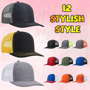 Bulk Custom <b>Hats</b> for Men Women Personalized Trucker <b>Hats</b> Custom Text Logo Adjustable Baseball <b>Caps</b> OEM ODM Manufacturer - Product Image 6
