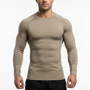 Maillot de compression extensible pour homme, léger, pour le sport, la natation, l'entraînement et les loisirs - Product Image 1