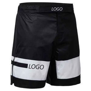 Shorts de course pour hommes à taille haute, coupe-vent et imperméables, avec logo frontal et poches – Vente chaude, fabrication OEM de vêtements de sport - Product Image 3