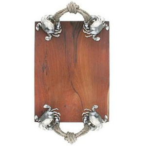 Attractive Wooden <b>Tray</b> With Silverware Floral Accent Metal Handles <b>Snacks</b> Serving <b>Tray</b> Coffee Table <b>Tray</b> For Hotel Restaurant - Product Image 2