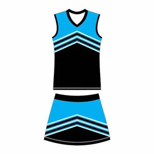 Robe de cheerleading pour femmes de haute qualité, séchage rapide, légère, couleur unie - Product Image 1