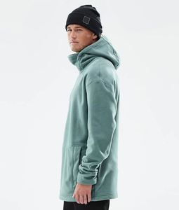 Sudadera con Capucha de Forro Polar Resistente al Agua para Esquí, Chaqueta de Snowboard para Hombre con Cuello Alto, Sudadera Térmica Oversize para Deportes de Invierno - Product Image 2