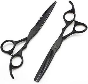 Tijeras de corte de pelo de peluquero profesional Hoja de acero inoxidable POR IMANS - Product Image 1