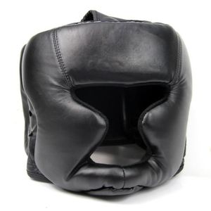 2021 New <b>Style</b> High Quality Leather Boxing <b>Head</b> Guards Kick Boxing Martial Arts <b>Head</b> Guard Boxing Headgear Helmet Pakistan - Product Image 1