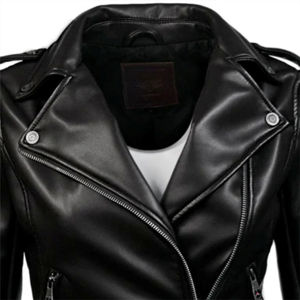 Chaqueta de Cuero para Mujer de Alta Calidad, Elegante y Duradera, Chaqueta de Cuero Genuino para un Look Atemporal, Chaquetas para Mujer - Product Image 5