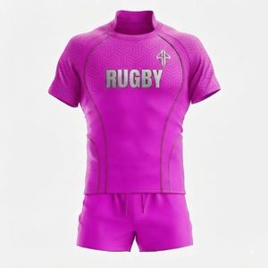 Uniforme de rugby de haute qualité par RIVIAN ATLANTIC avec impression par sublimation, manches courtes en mesh, 100% polyester pour hommes - Product Image 2