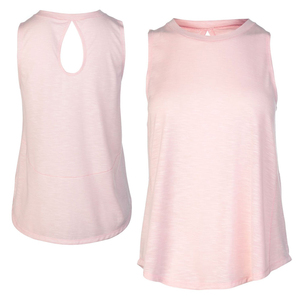 High-elasticity Quick-drying Breathable Eco-Friendly Lace Women's Tank <b>Top</b> Hot Sale New Ribbed Sleeveless Solid Color Summer - Product Image 2