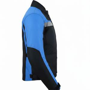 Blouson de moto unisexe léger en cuir et Cordura, motif imprimé, grande taille, respirant, séchage rapide pour la moto et les courses automobiles - Product Image 3