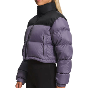 Wholesale Rate <b>Cropped</b> <b>Puffer</b> <b>Jacket</b> Latest Style Hot Selling Material Women with Fully Customized Clothing Manufacturer Custom - Product Image 4