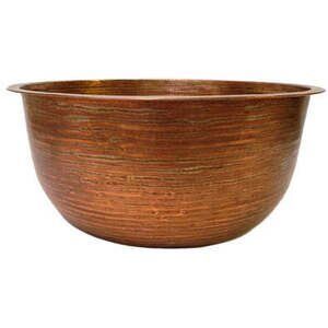 Bol à pédicure artisanal en cuivre pour soins de luxe des pieds, finition élégante et durable, usage professionnel en salon. - Product Image 6