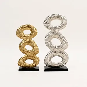 Designer Handmade <b>Iron</b> Sculpture Premium Interior Accent for Villa and Apartment SpacesHandmade Metal Lion Sculpture for Home - Product Image 1