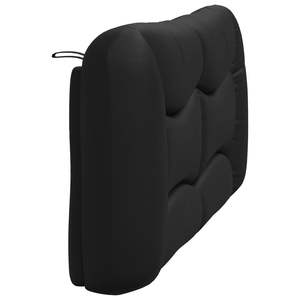 Coussin de tête de lit noir pour la lecture et le repos - Product Image 6