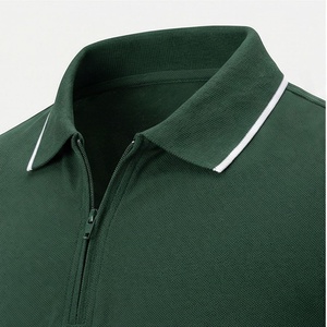 Polo à col zippé tendance pour homme – Nouvelle collection de vêtements masculins grande taille – Meilleures ventes - Product Image 4
