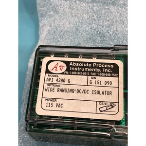 API ABSOLUTE PROCESS INSTRUMENTS API4380G ISOLATED - Equipo y piezas semiconductores de confianza de la marca global legendaria - Product Image 3