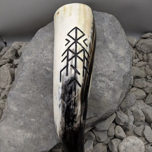 High Quality Handcrafted Viking Drinking Horn Natural Polished Mug Perfect for Beer Mead <b>Whisky</b> <b>Lovers</b> <b>Gift</b> - Product Image 1