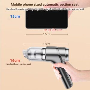 Compact Lightweight Car-Mounted Rope Vacuum Cleaner High Power with High Suction Dual Purpose for Dry & Wet Use - Product Image 2