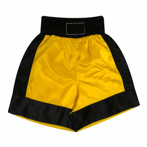 100% <b>Polyester</b> Lightweight Breathable Quick Dry Stretch High Quality Customized Men's Adult Boxing <b>Shorts</b> Training Gear - Product Image 6