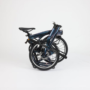 Las Mejores Ruedas Plegables para Bicicleta y Manivela de Carbono Plegable CHEDECH T0UR de 10 Velocidades - Product Image 1